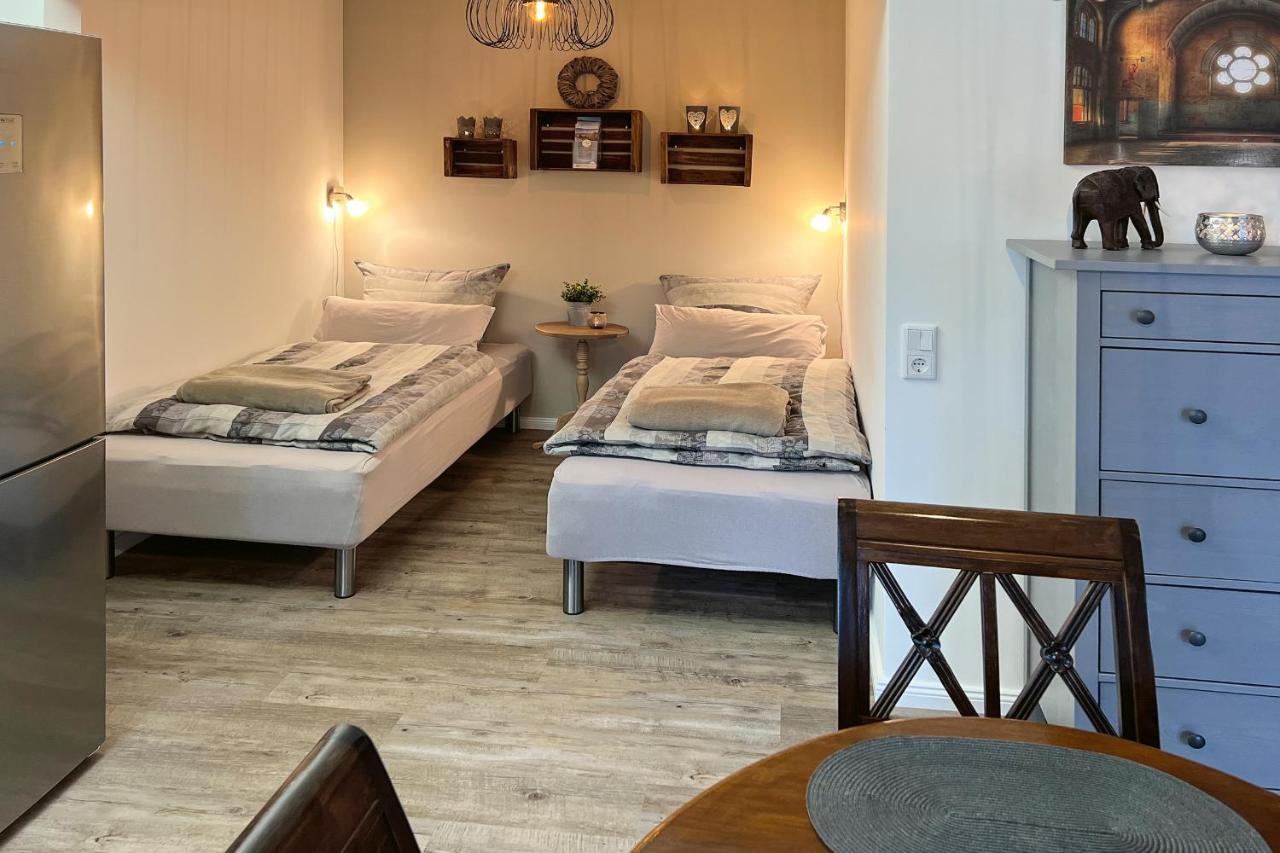 Fewo1846 - Strandresidenz Wassersleben Ufernest - Modernes Studioapartment Mit Balkon Am Strand Harrislee Extérieur photo